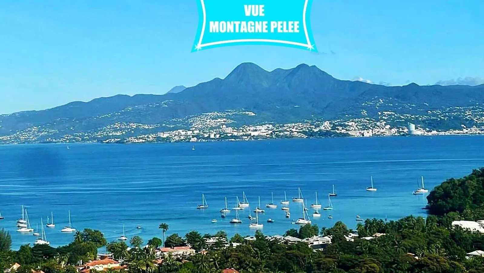 F3 Famille Ou Amis - Piscine, Vue Mer Et Calme - Anse A L'Ane, 3-Ilets レ・トロワ・イレ
